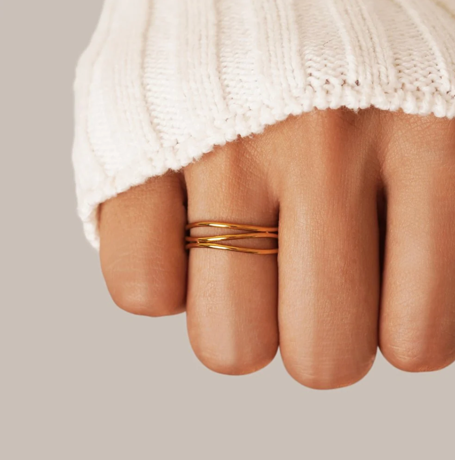 Bague Infinity en or