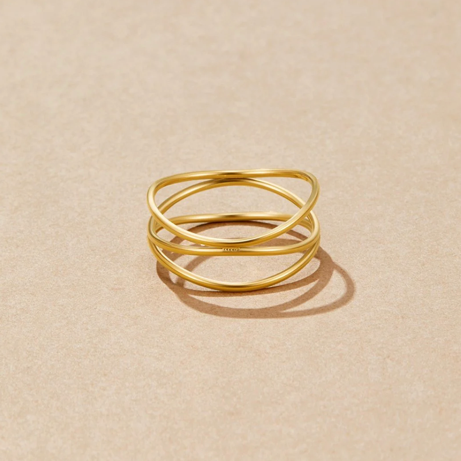 Bague Infinity en or