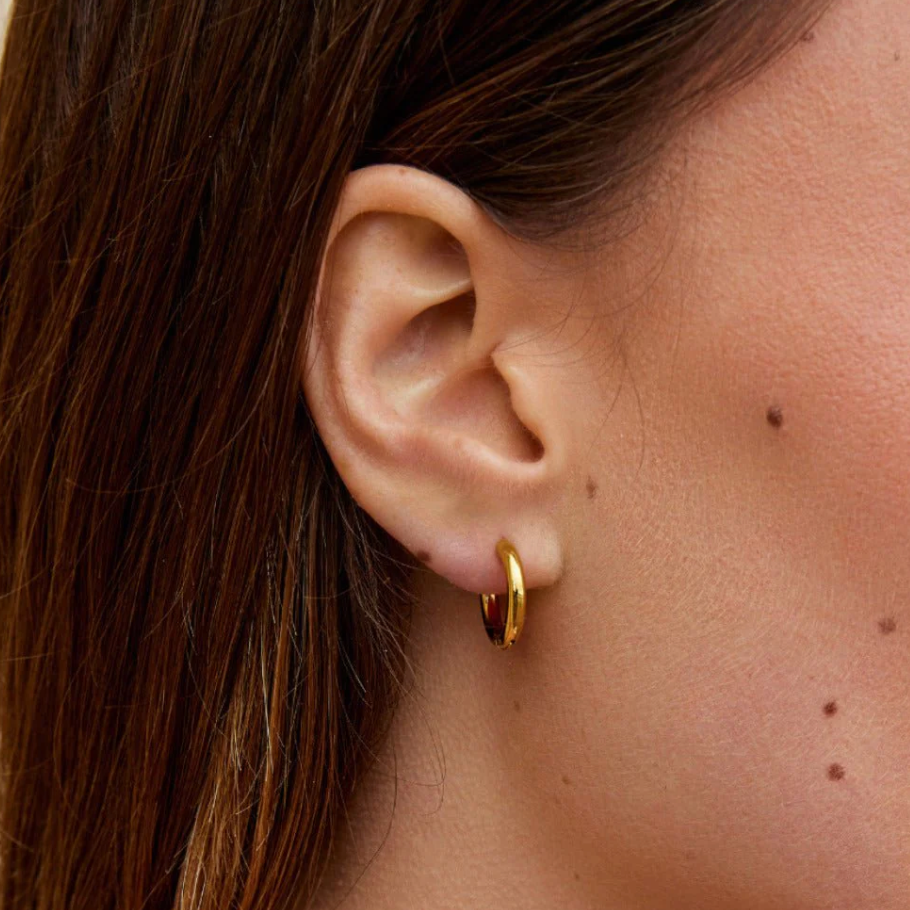 Set de Mini Créoles Trio Dorées