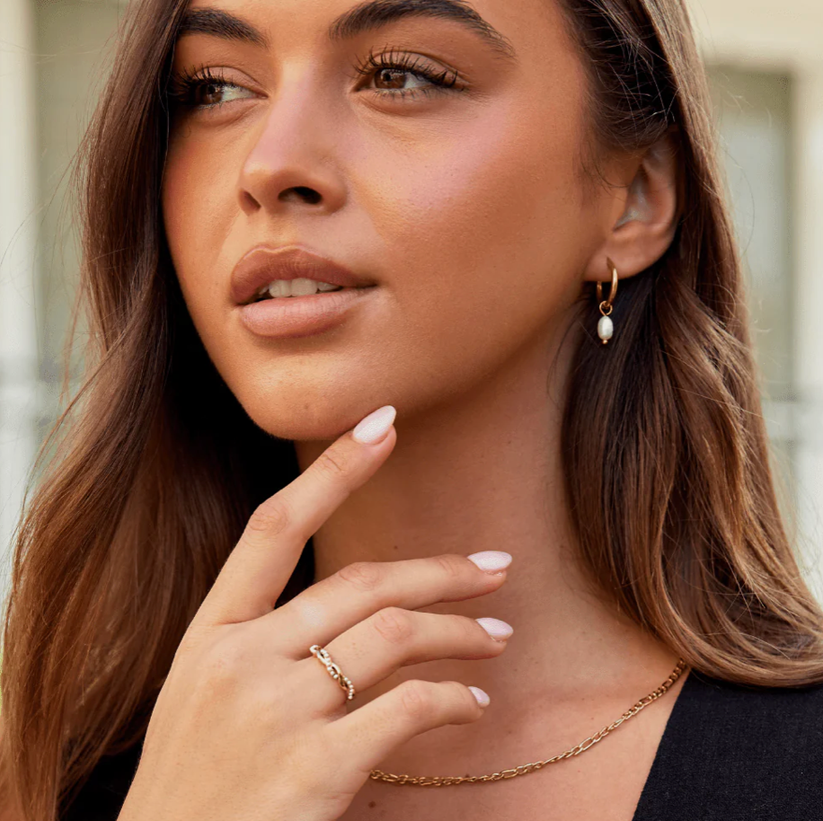 Créoles Bella en Perles d’Eau Douce