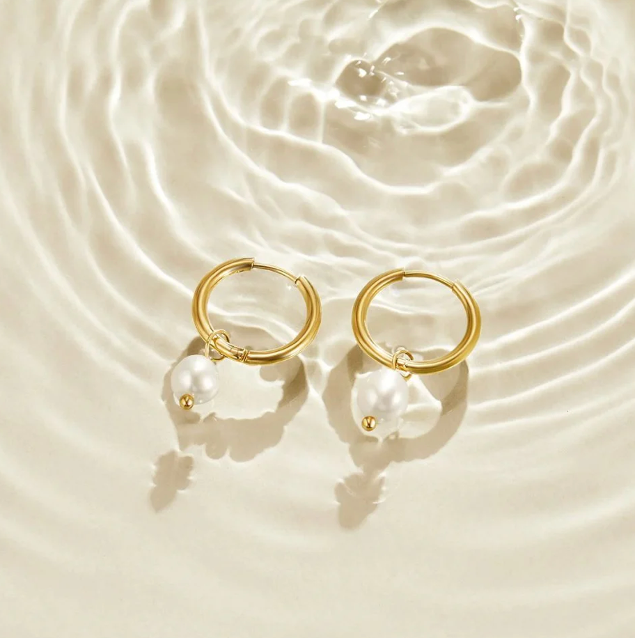 Créoles Bella en Perles d’Eau Douce