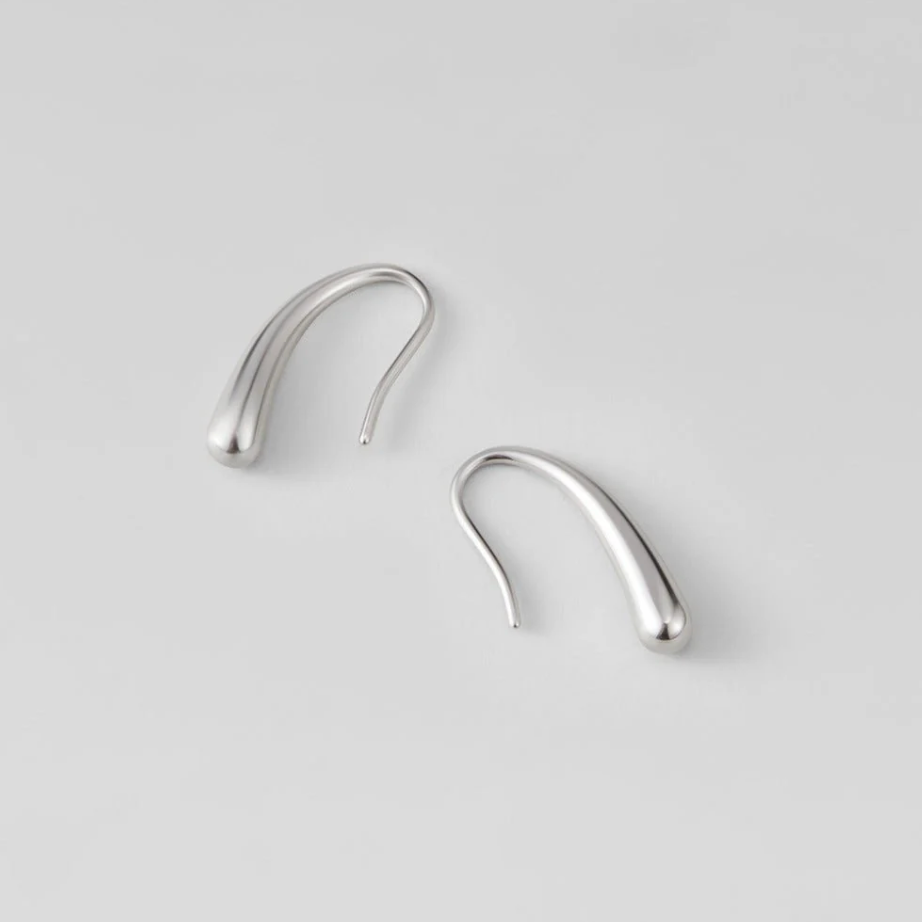 Boucles d’Oreilles Francesca Goutte d’Eau Argentées