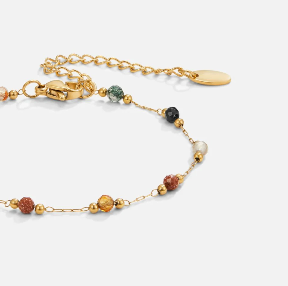 Bracelet Lulu en perles de pierre