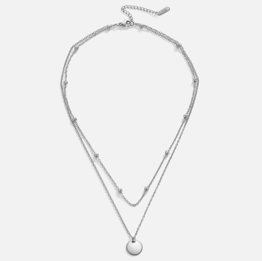 Collier à disques superposés