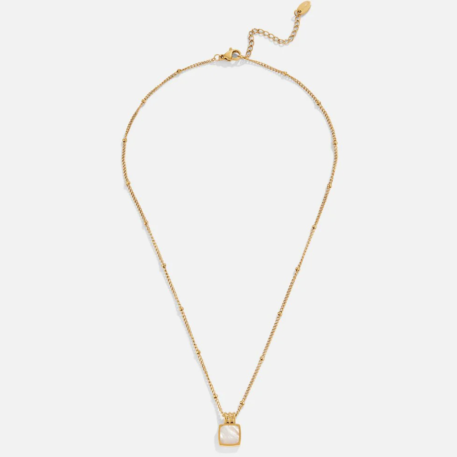 Collier pendentif noir Lucia