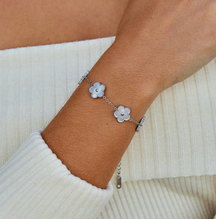 Bracelet Trèfle doré