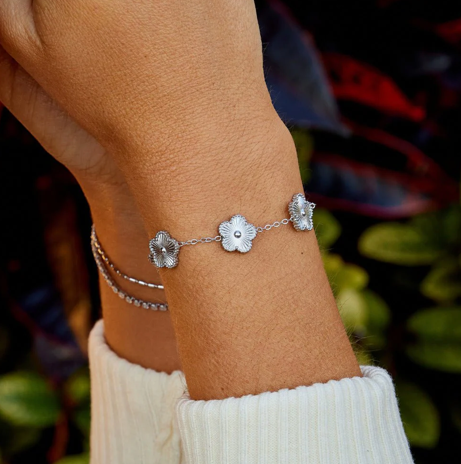 Bracelet Trèfle doré