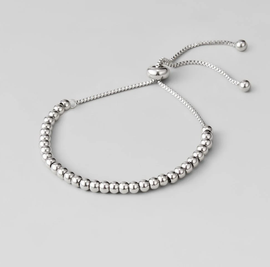 Bracelet Niloya en perles dorées